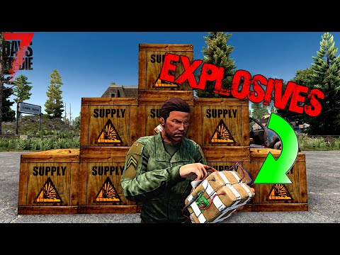 What Changed With Explosives in Alpha 21 - 7 Days To Die