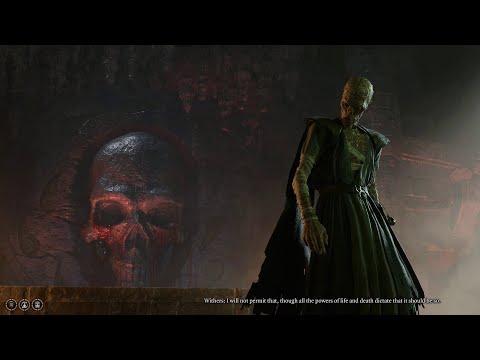 Baldur's Gate 3 - Withers intervenes after the Dark Urge defies Bhaal! (Act 3)