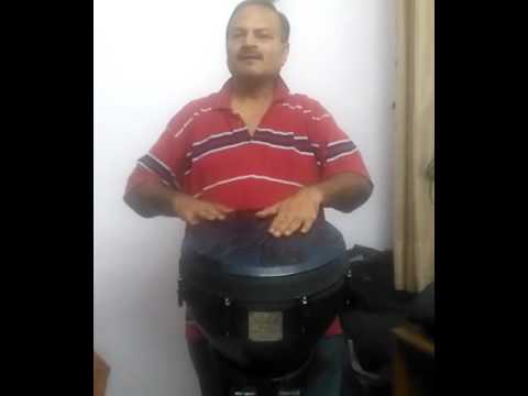 Dilip Percussionist & Singer Djembe cover - Ghazab Kay hai ye din