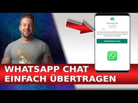 WHATSAPP CHAT EXPORTIEREN 🆗 Chatverlauf backup archivieren  und auf neues Android Handy übertragen
