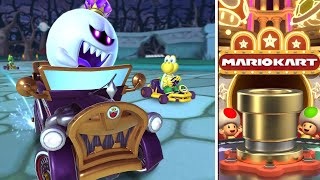 Mario Kart Tour Halloween Tour - Vs. Mega King Boo + Ending (Free Gold Pipe Pull)