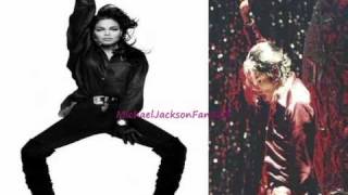 Janet &amp; Michael Jackson - Rhythm On The Dance Floor Mash-Up (HQ)