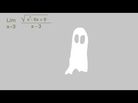 Limite Bilateral "Fantasma"! Valores divergentes para limites laterais - O limite não existe.