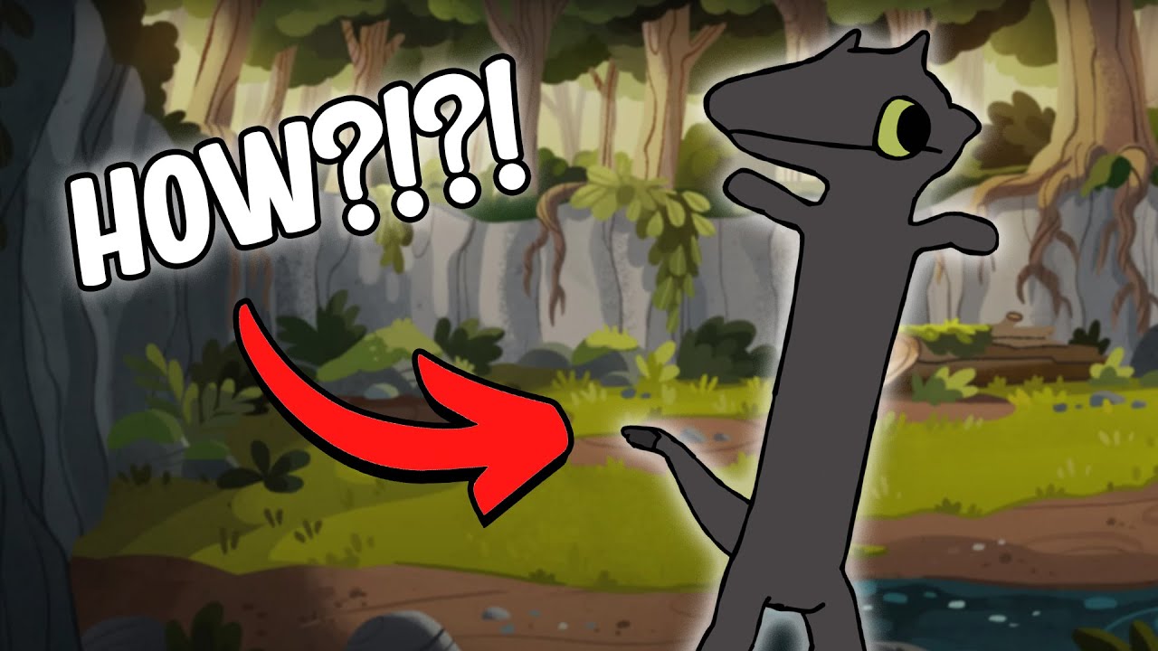 How I made the Toothless meme in 3D