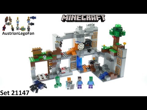 Vidéo LEGO Minecraft 21147 : Les aventures souterraines