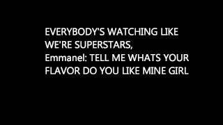 JUSTICE CREW Ft Flow rida, Dance with me lyrics