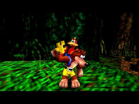 Banjo Kazooie 100% Walkthrough   Gruntilda's Lair 4 and Bubblegloop Swamp