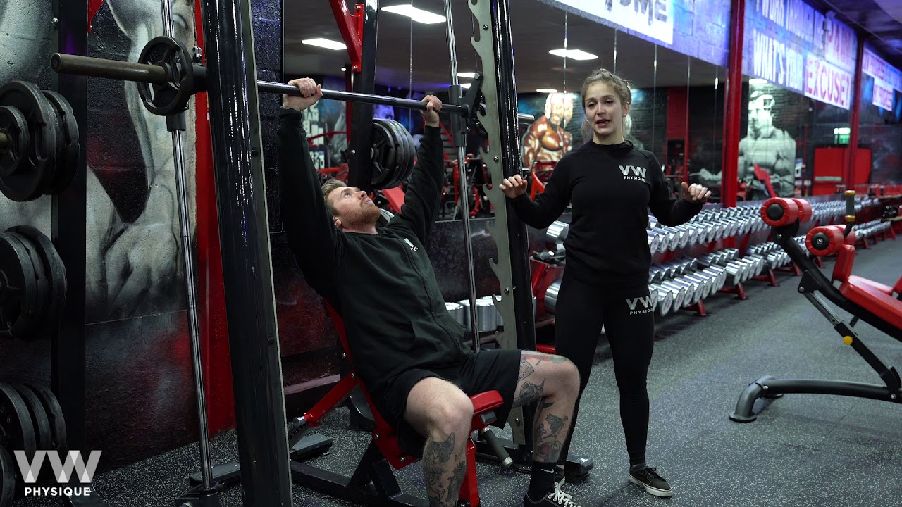 Smith Machine Shoulder Press Tutorial