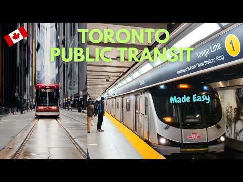 How to Use Toronto Public Transit TTC: Beginners Ultimate Guide
