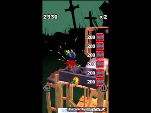 Push the zombie.His head has gone