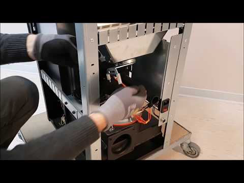 Nemaxx Pelletofen - Schneckenmotor ausbauen - P6, P9, P12