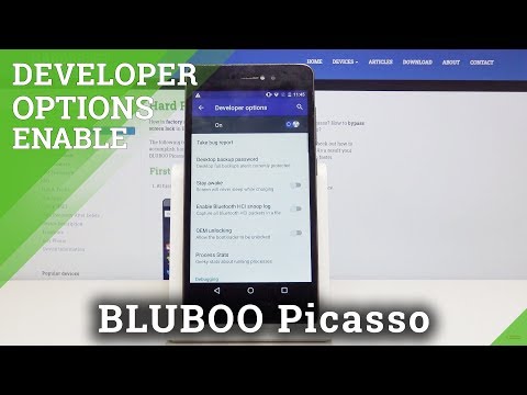 How to Allow OEM Unlock in BLUBOO Picasso – Enable Developer Options