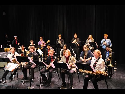 San Luis Obispo County Honor Jazz Band, February 6, 2016 - Barnburner / Noah Nelson Drum Solo