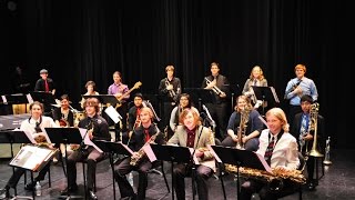 San Luis Obispo County Honor Jazz Band, February 6, 2016 - Barnburner / Noah Nelson Drum Solo