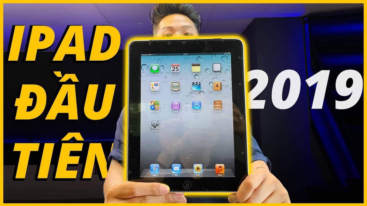 THỬ DÙNG iPAD ĐỜI ĐẦU Ở NĂM 2019!! - MƯỢT VL...