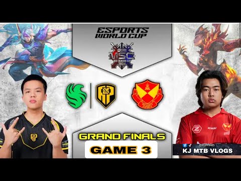 FALCONS AP BREN vs SRG GAME 3 | MSC 2024 GRAND FINALS