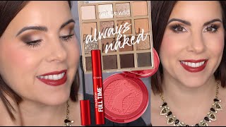 All Matte Makeup Look | Wet n Wild Always Naked Palette Tutorial