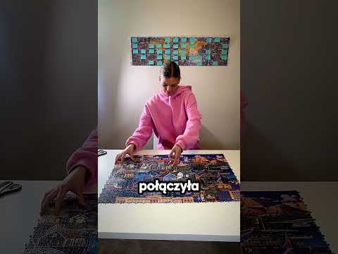 Ułożyła największe puzzle na świecie! 🧩