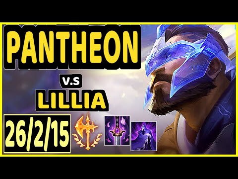 BLABER (PANTHEON) vs LILLIA - 26/2/15 KDA JUNGLE CHALLENGER GAMEPLAY - NA
