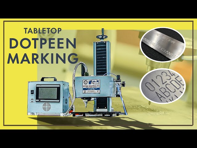 Dot Pin Marking Machine - Dot Peen Marking Machine With Display Trader ...