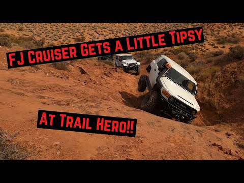 Trail Hero 2020 Resurrection And Nephi's Twist Trails // Sand Hollow Utah // FJ Cruiser