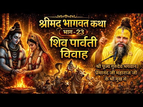 श्रीमद् भागवत कथा (भाग-23) l श्री पूज्य गुरुदेव भगवान श्री प्रेमानंद जी महाराज जी के श्री मुख से l
