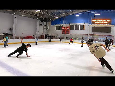 Ice Palace, shredding the ice