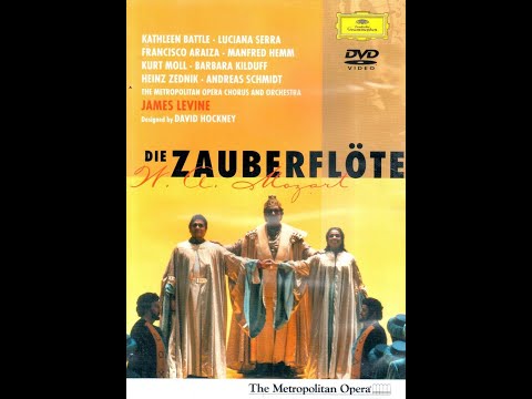 La Flauta Magica, Mozart/ The Metropolitan Opera (1991), Levine, Moll, Serra, Hem, Battle, Araiza