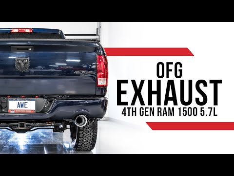 AWE 0FG Catback Exhaust for 4th Gen RAM 1500 5.7L