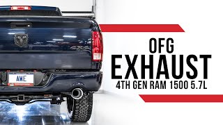 AWE 0FG Catback Exhaust for 4th Gen RAM 1500 5.7L