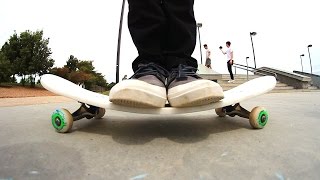 SUPER BENDY CUTTING BOARD SKATEBOARD!