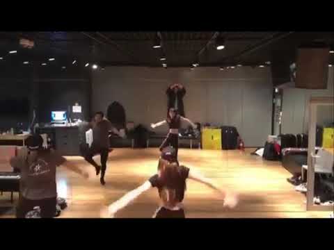 Lisa and Choi Young Joon Dance Practice "Compass or Map".