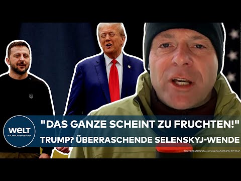 PUTINS KRIEG: "Das Ganze scheint zu fruchten!" Überraschende Wende von Selenskyj in Richtung Trump