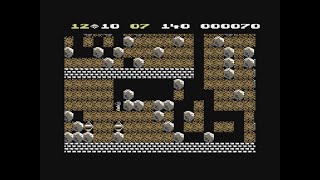 Boulder Dash (C64 Longplay)