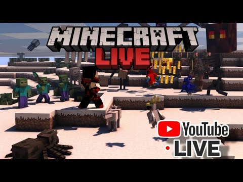 🔴Primeira Live - MINECRAFT PE 1.17 - Morenoh Craft