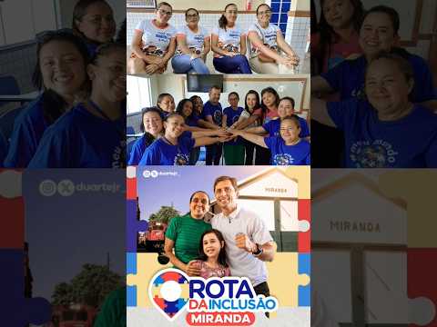 Rota da inclusão em Miranda do Norte-Ma.