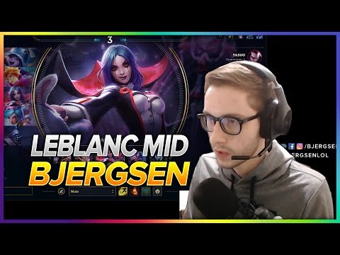 633. Bjergsen LeBlanc vs Yasuo Mid - Patch 8.8 Season 8 - BJERGSEN STREAM