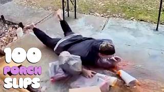 Download lagu Hilarious Porch Slips and CCTV Fails 💀 mp3