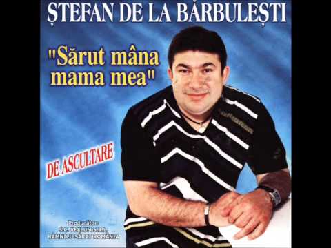 Cover Stefan De La Barbulesti - Sarut Mana Mama Mea originala 2014