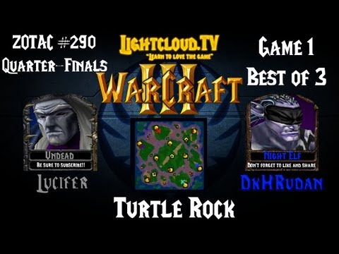 Lucifer (UD) VS DkH.Rudan (NE) - WC3 G1 - ZOTAC #290 QF