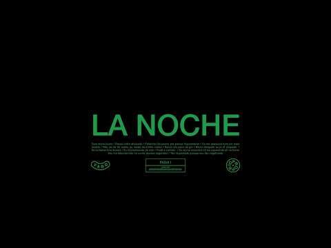 La Noche - Yago Oproprio