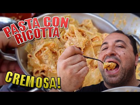 Ricetta Pasta Super Cremosa con Ricotta Fatta in Casa | Facile e Deliziosa