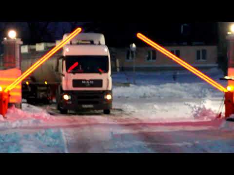 Шлагбаум Nice X-BAR стрела 4м (Автоматический шлагбаум, интенсивность 100%, BlueBus) - фото 1 - id-p1282460488