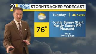 Monday Evening Storm Tracker Forecast 8/24/26