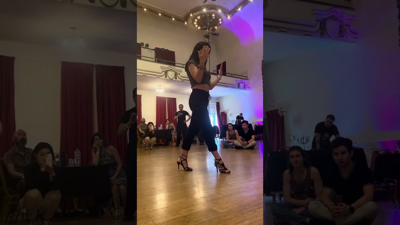 Clarisa Aragón | Argentine tango lesson on body control アルゼンチンタンゴレッスン #clarisayjonathan
