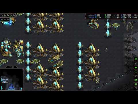 GOLDSCV (Leeboku) vs Sick Korean (Brain? I think) - Starcraft Fastest Map - Great Micro at Start! GG