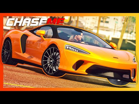 CHASE IN THE MILITARY BASE! | 2020 McLaren GT | Chase Me GTA V