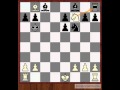 Уроки шахмат - Гамбит Морра Типичные ловушки 1 