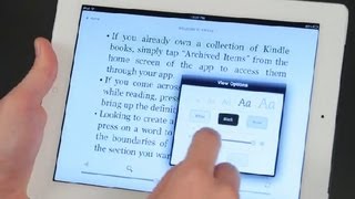 Highlighting in Different Colors in the Kindle App for the iPad : iPad Tips