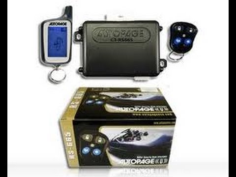 Autopage transmitter remote programming